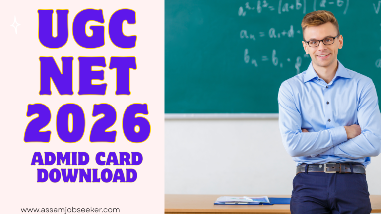 UGC NET ADMIT CARD 2026