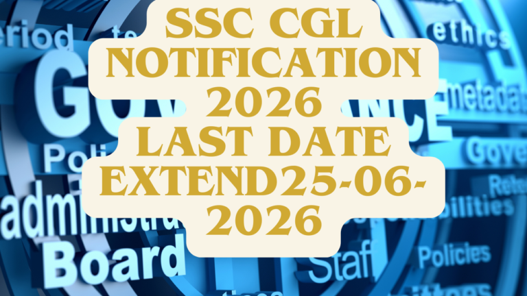 SSC CGL Recruitment 2026 Notification, Vacancy, Eligibility and Apply Online
