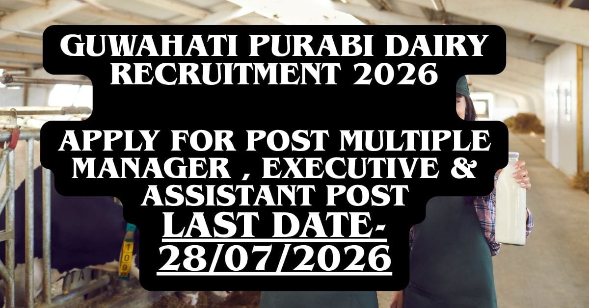 Purabi Dairy Recruitment 2026 Notification for Deputy Manager and Assistant Manager (Marketing & Sales) Posts