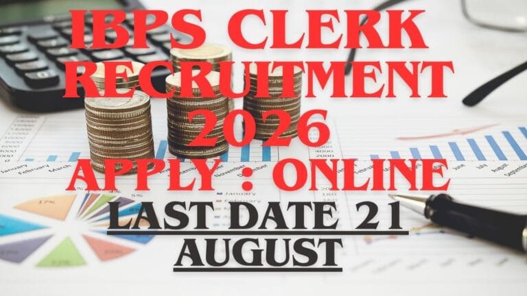 IBPS Clerk Recruitment 2026 Notification for 11,403 Customer Service Associate (CSA) Posts – Apply Online