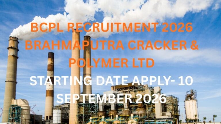 BCPL Recruitment 2026 Notification for 21 Non Executive Posts Apply Online